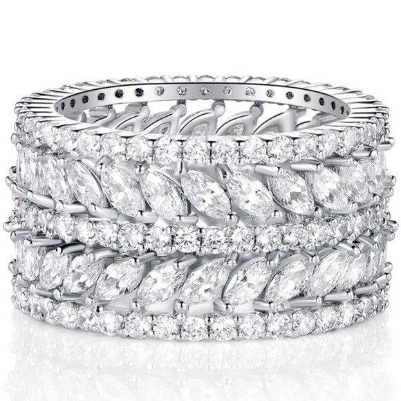 Diamond Marquise Eternity Ring